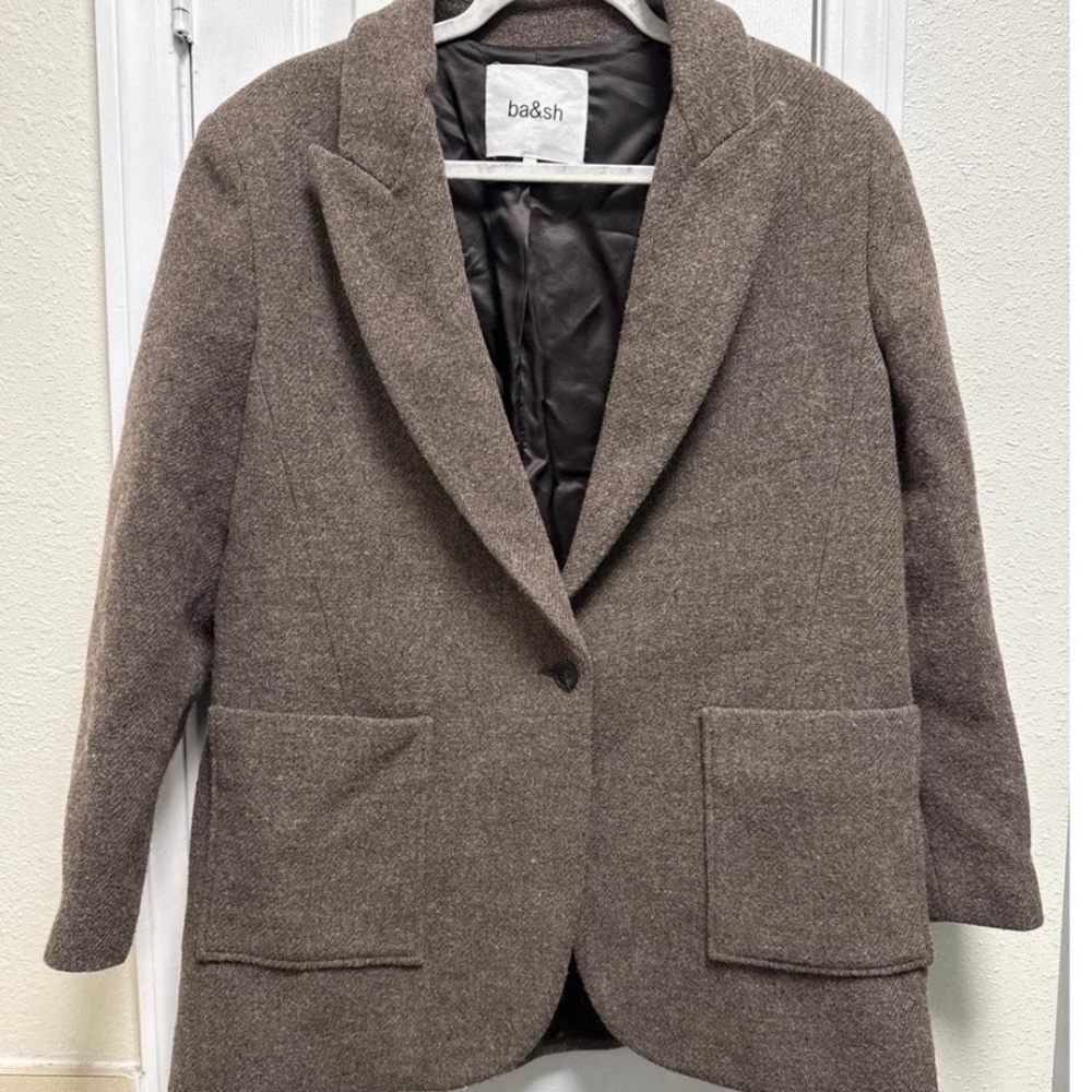 ba&sh jacket oversized wool - Picture 5 of 5